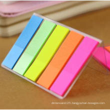 Pet Sticky Notes with Fluorescent Colour, Classification Memo Pad